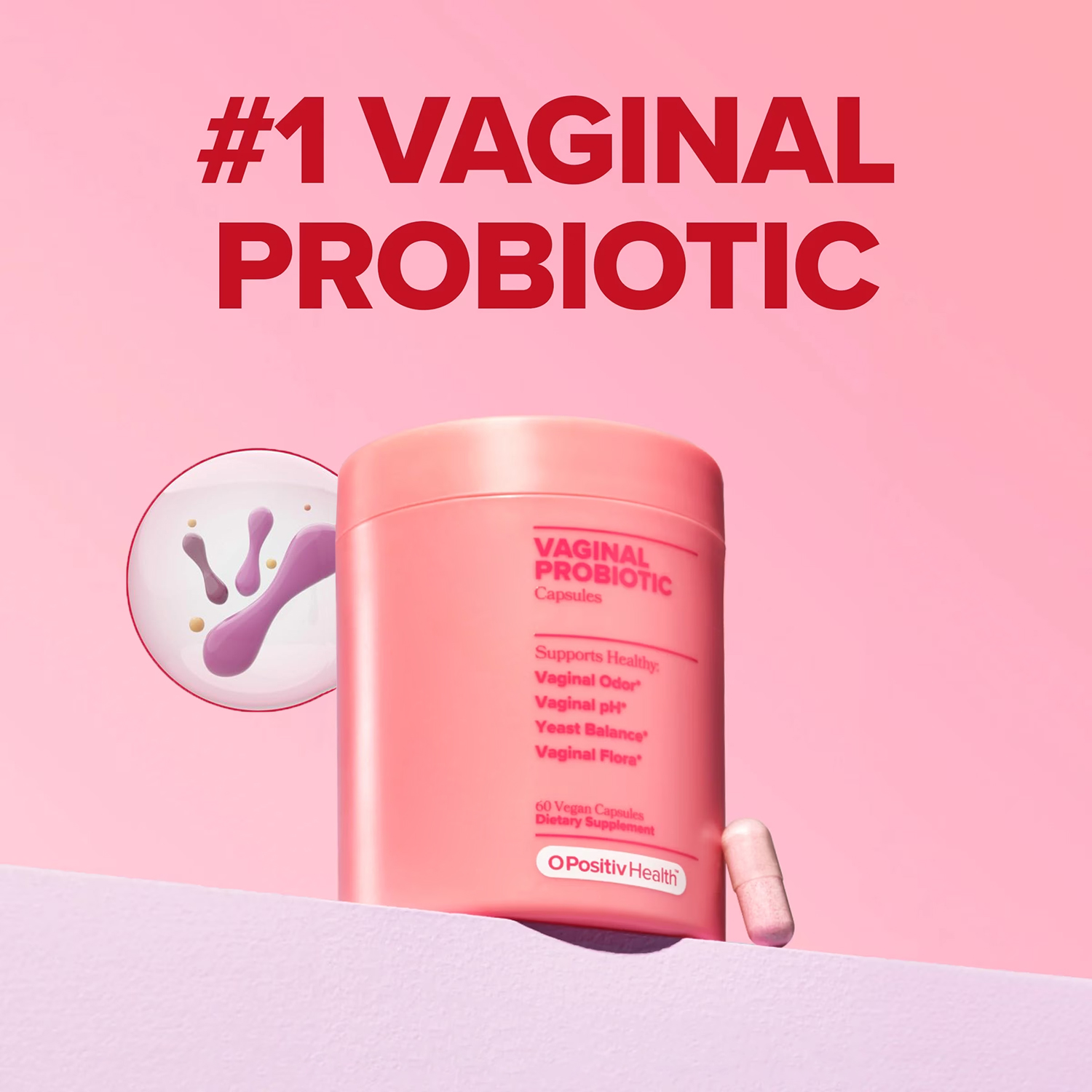 Probiotics Women Health - Probióticos Vagianl para Mujeres, Equilibrio del