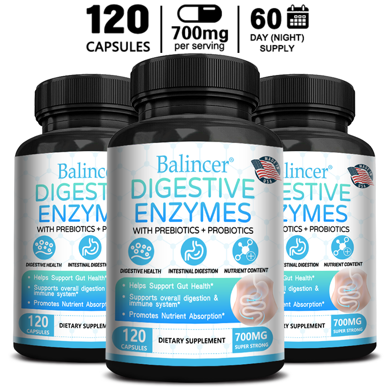 Probiotics Women Health - Enzima digestiva con suplemento prebiótico +