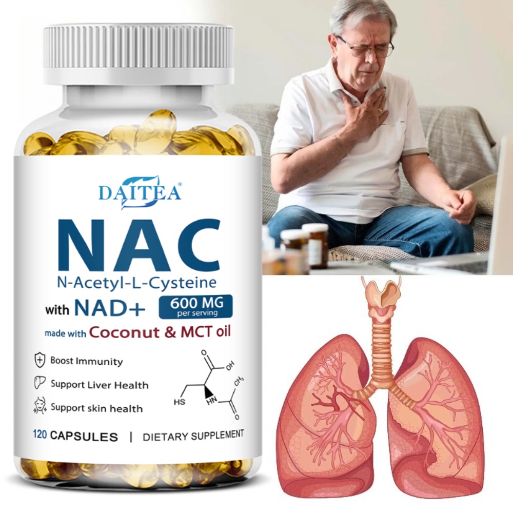Mct Oil Coconut - Suplemento NAC, Cápsulas de N-Acetil Cisteína