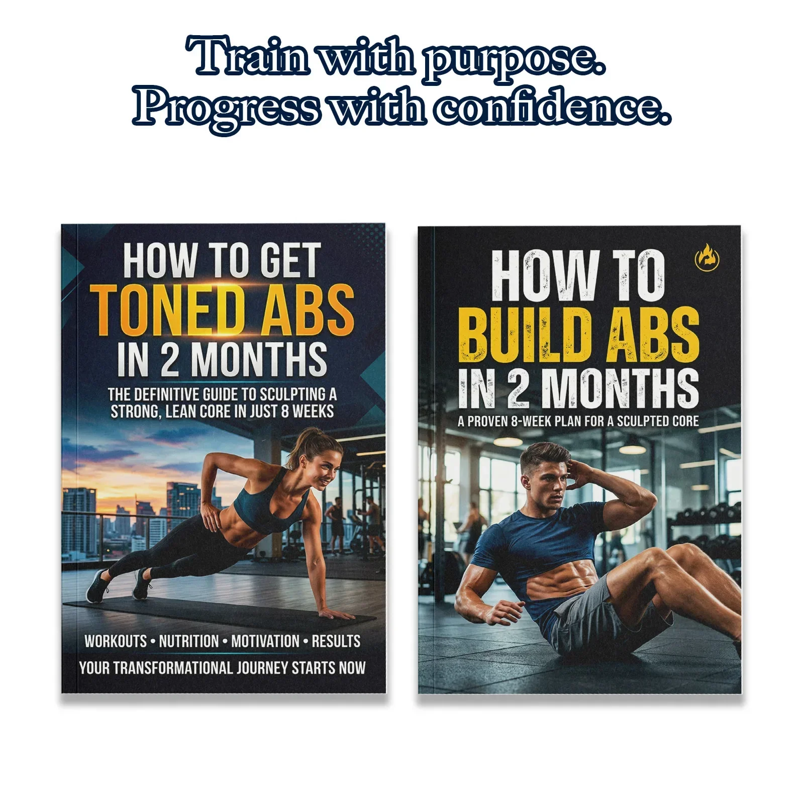 Nutrition And Fitness Books - Set de 2 guías de entrenamiento