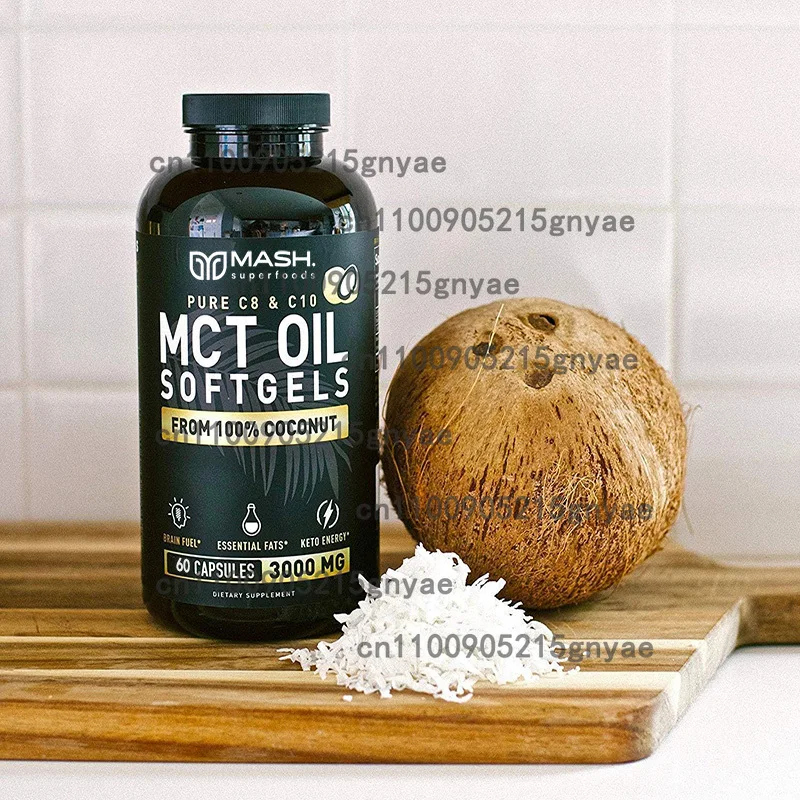 Aceite MCT 3600 Mg C8 C10 en C - Mct Oil Coconut reseña y precio
