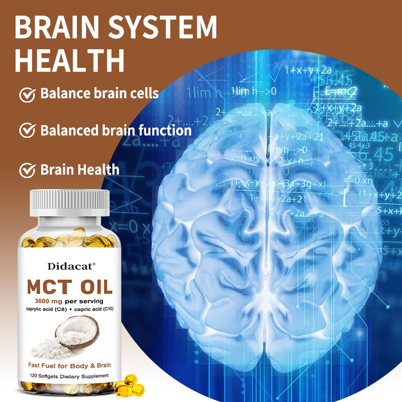 Aceite MCT 3600 mg C8 C10 Cáps - Mct Oil Coconut reseña y precio