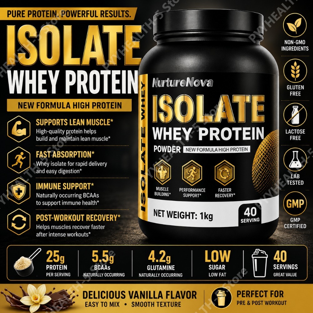 Proteína de Suero Aislada en P - Nutrition Sports Fitness reseña y precio
